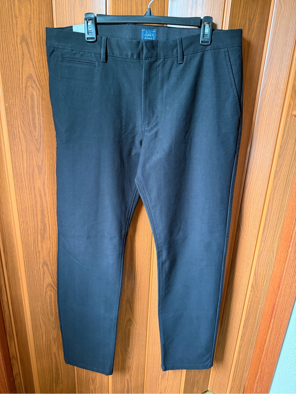 J. Crew Men’s Black Dress Pants - Tailored Straight